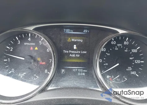 2016 Nissan Rogue Sl from USA, damaged, VIN KNMAT2MTXGP723335